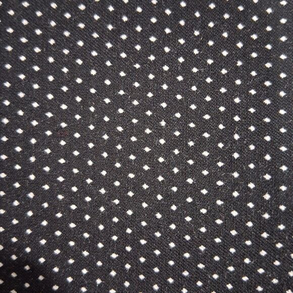 Just Be Women Pull-On Long Pants Leggings Black Small White Polka Dots Size L - Picture 4 of 9